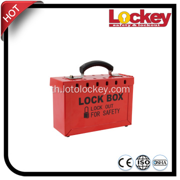 ชุด Lockout เหล็กป้องกันและกลุ่ม Lockout Box